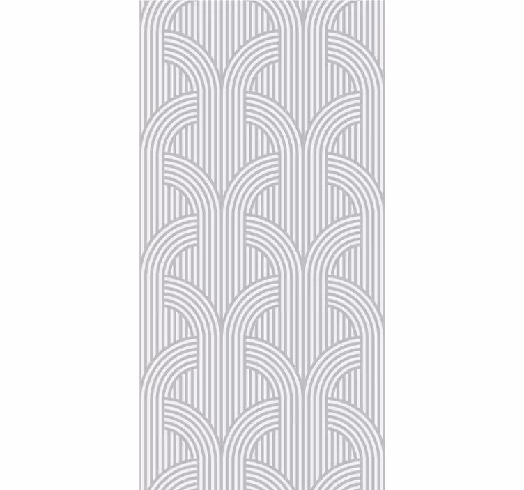 Moderne minimalistisk grå tapet - TenStickers