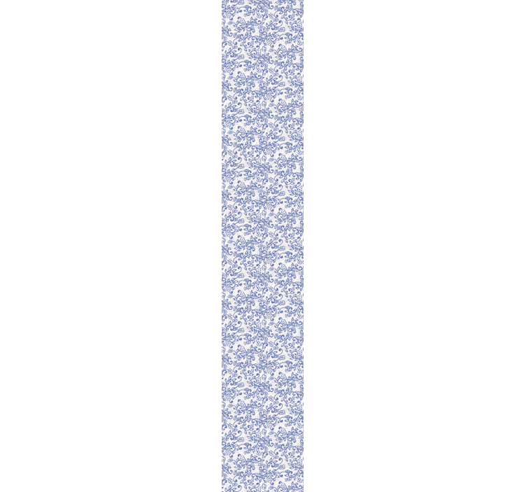 Dekorative blomster blomstret tapet - TenStickers