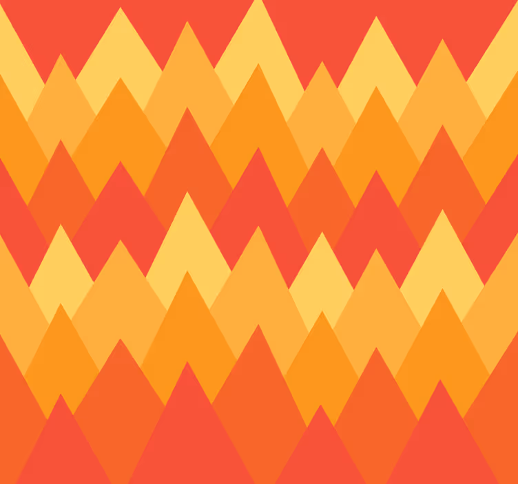 Geometrisk chevron geometrisk tapet - TenStickers