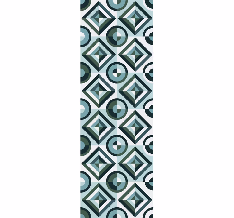 Geometrisk mønster elegance geometrisk tapet - TenStickers