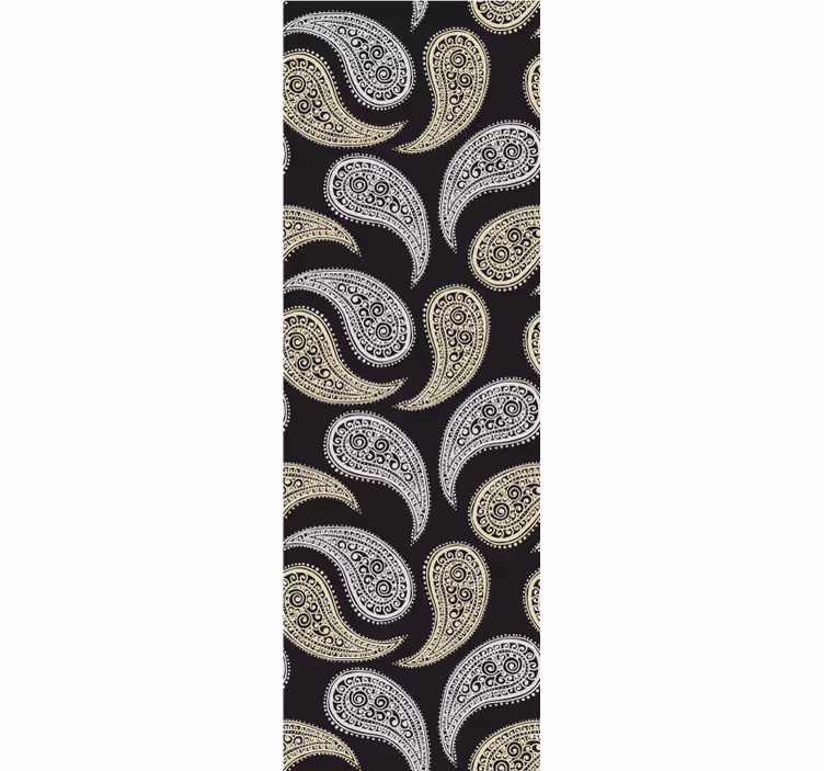 Paisley elegance dekorativt tapet - TenStickers