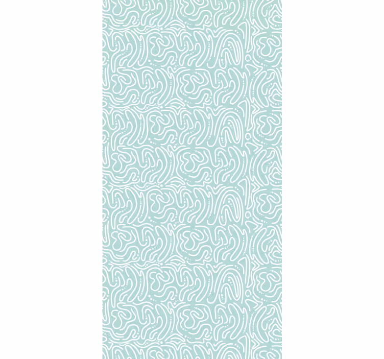 Trend med let design køkken tapet - TenStickers