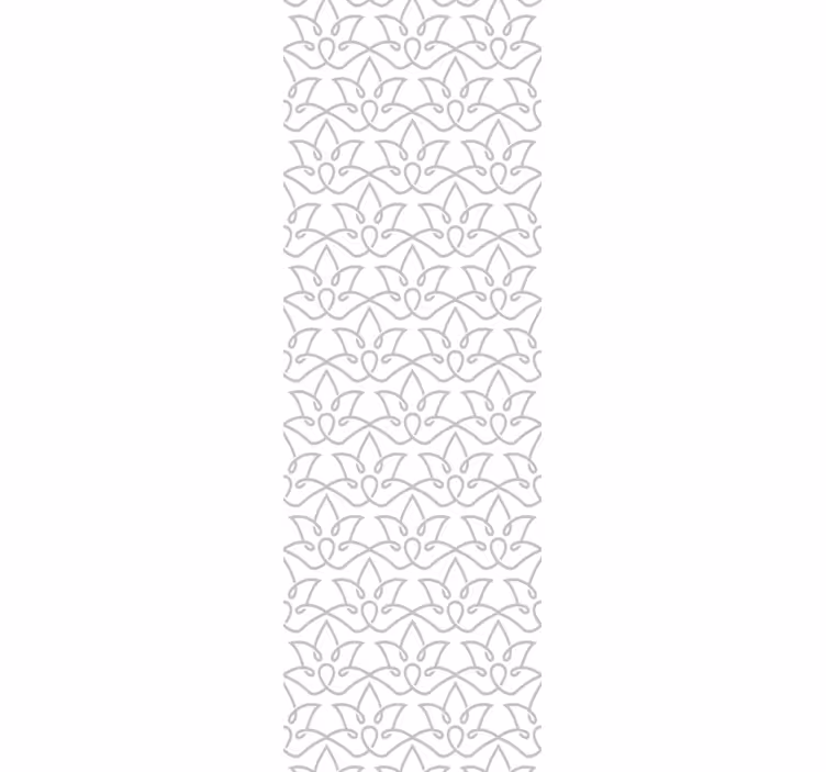Elegant geometrisk mønster geometrisk tapet - TenStickers
