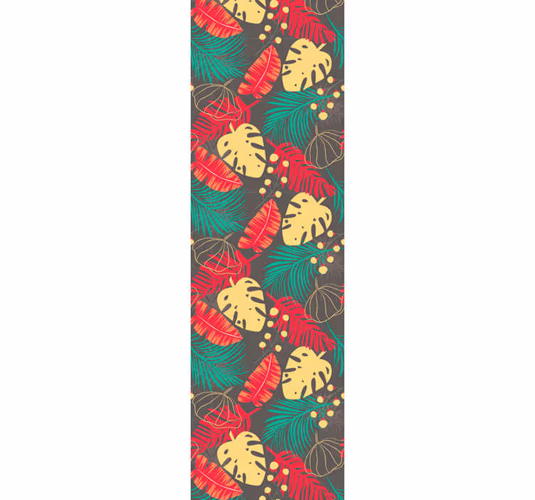 Tropisk monstera-motiv jungle tapet - TenStickers