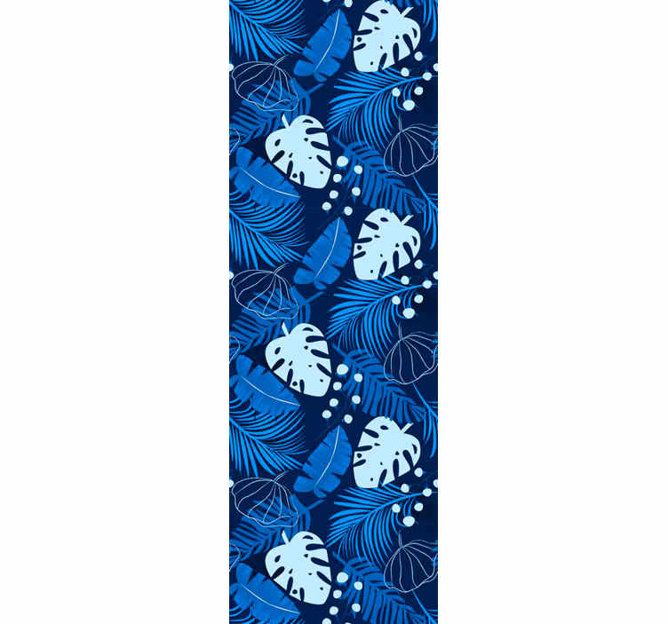 Tropisk monstera design tapet blade - TenStickers