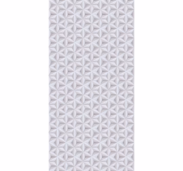 Geometrisk prægning geometrisk tapet - TenStickers