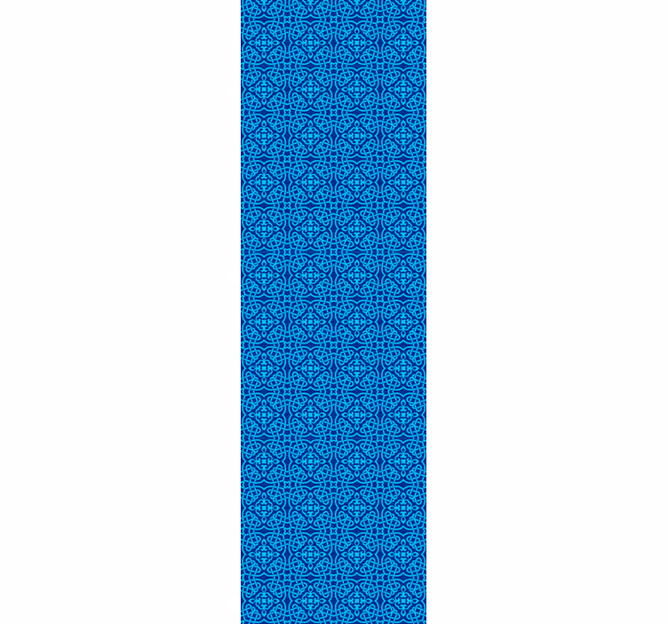 Indviklet geometrisk mønster dekorativt tapet - TenStickers