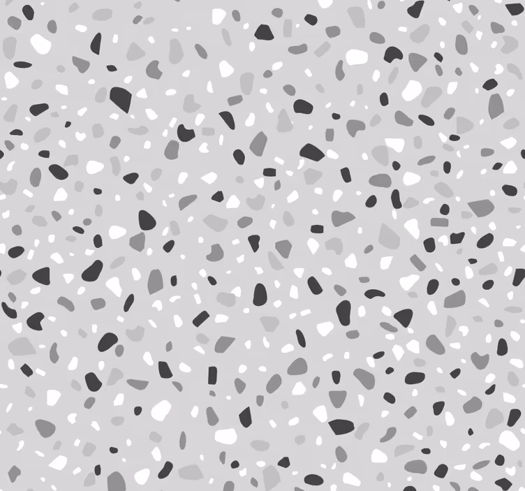 Terrazzo inspireret tekstur tapet - TenStickers