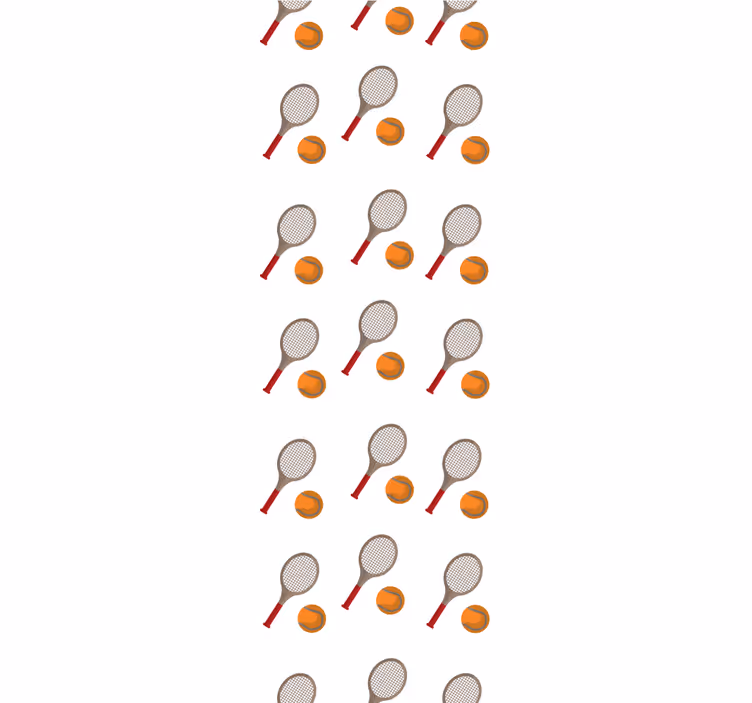 Teenage tapet inspireret af tennis - TenStickers