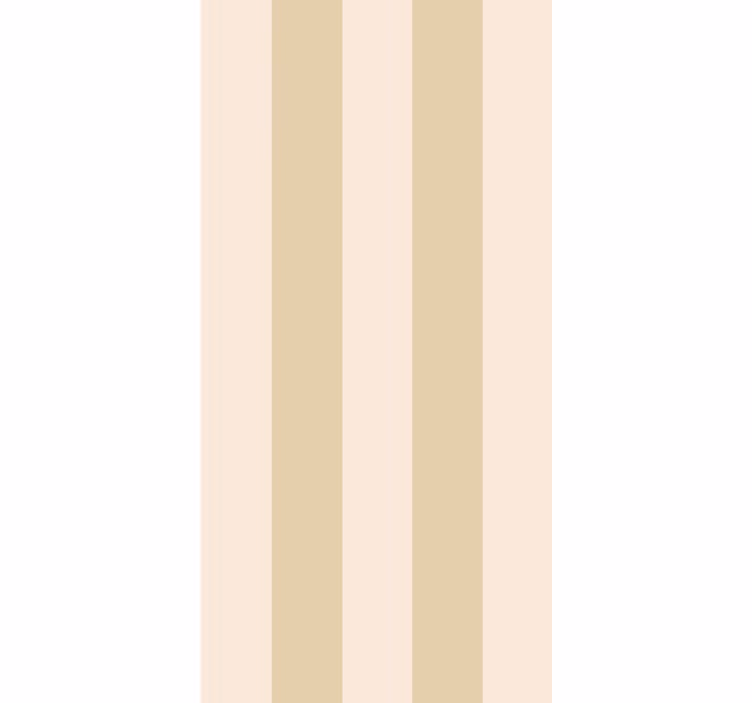 Beige toner lodret tapet - TenStickers