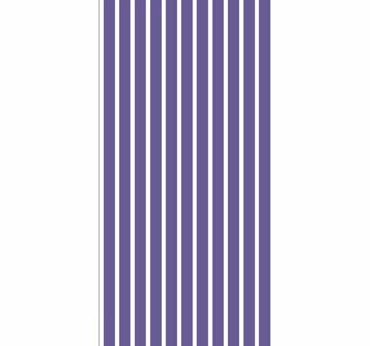 Elegante lodrette linjer Vertikal tapet - TenStickers