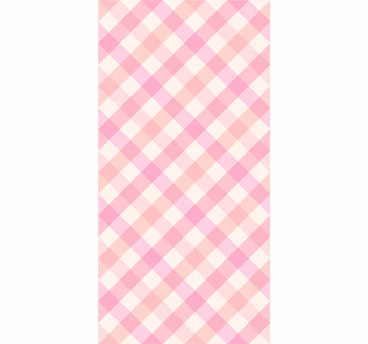 Ternet pastel tapet med firkanter - TenStickers