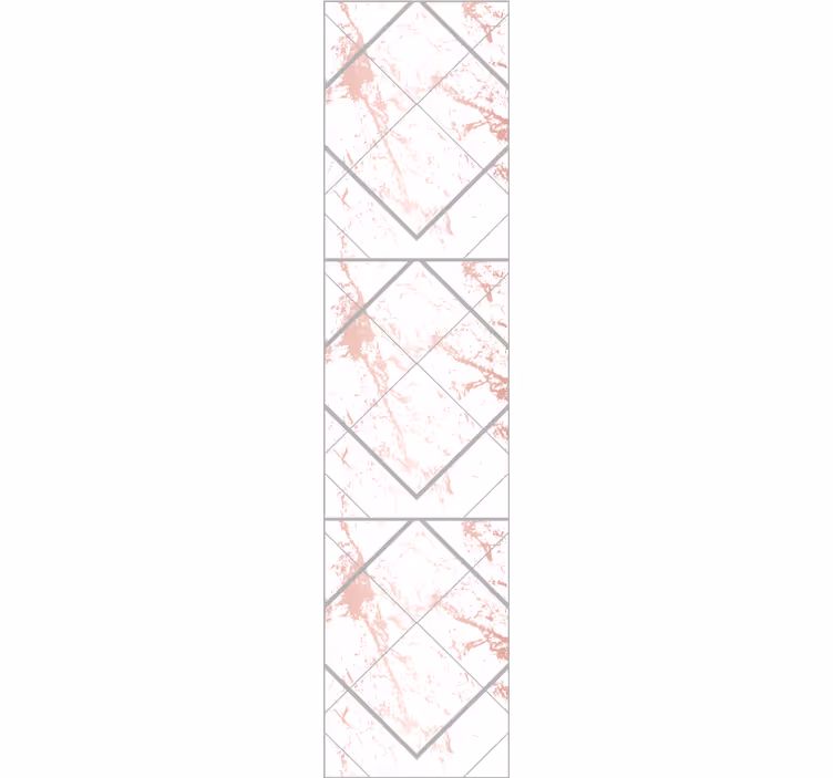 Geometrisk tekstureret design marmor tapet - TenStickers
