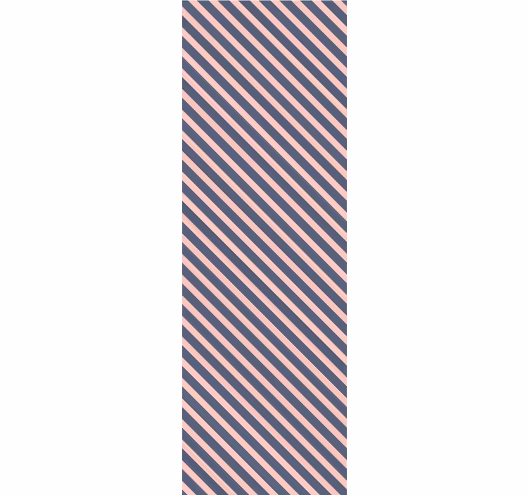 Diagonal stribe harmoni Horisontal tapet - TenStickers