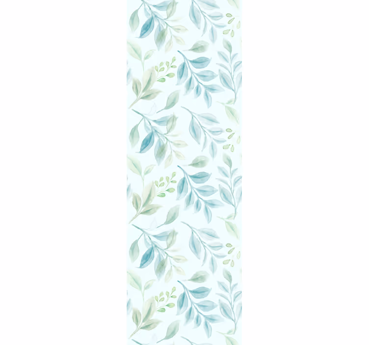 Elegant løv tapet blade - TenStickers