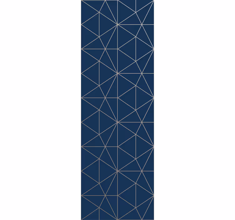 Geometrisk stregmotiv geometrisk tapet - TenStickers