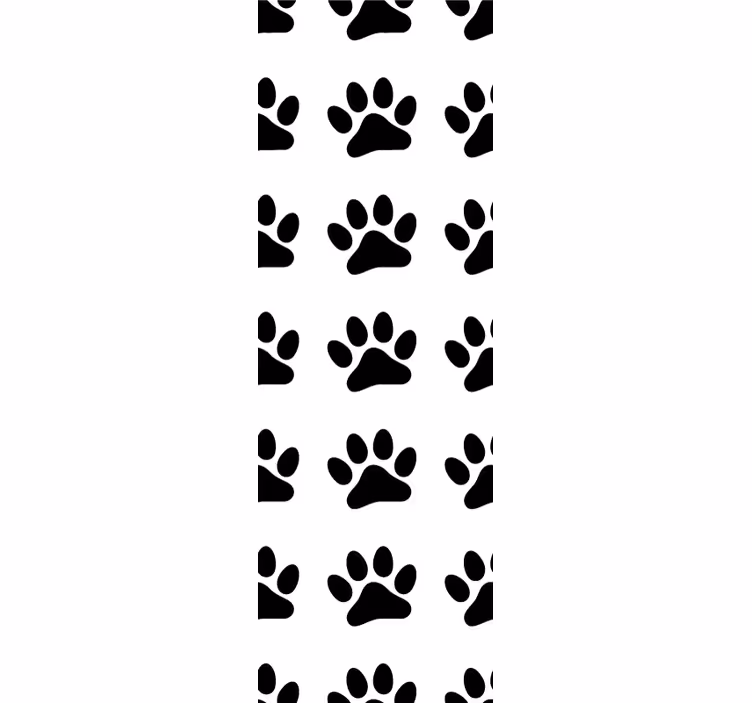 Potemønster design katte tapet - TenStickers