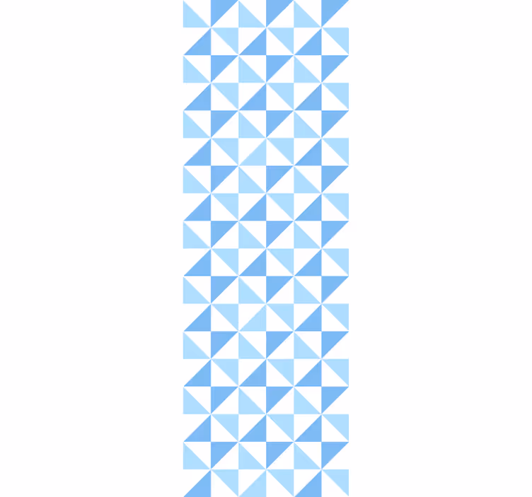 Geometrisk triangulering geometrisk tapet - TenStickers