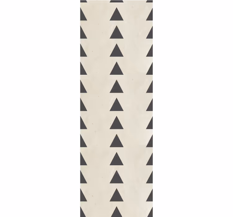 Trekant mønster geometrisk tapet - TenStickers