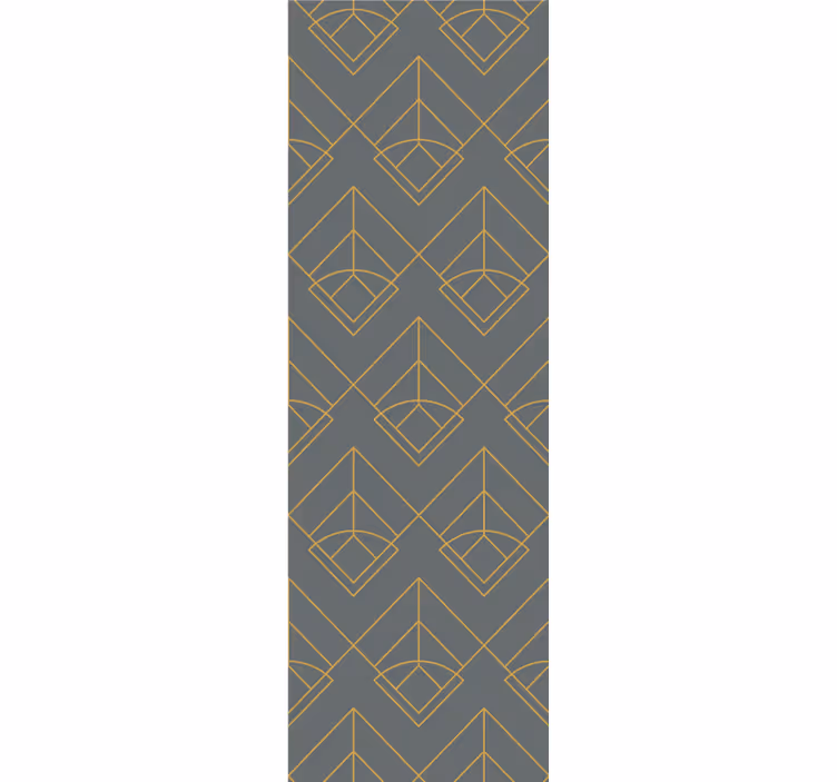 Elegante geometriske mønstre geometrisk tapet - TenStickers