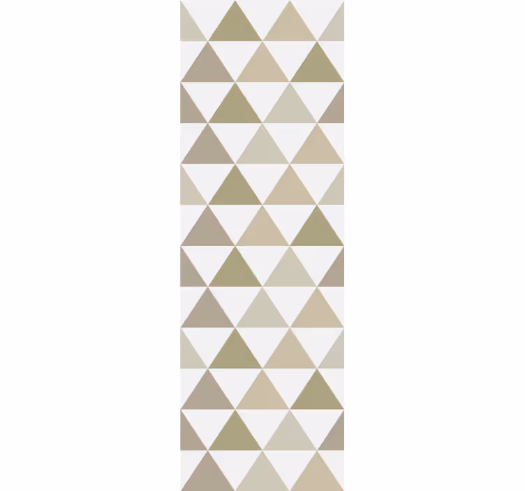Trekant array geometrisk tapet - TenStickers