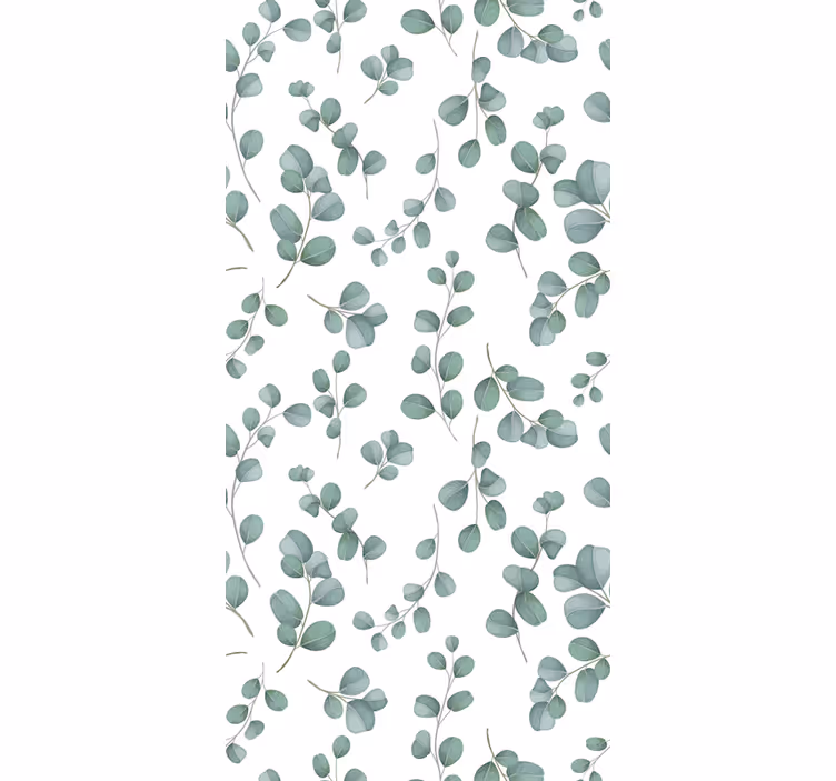 Eukalyptus vin elegance tapet blade - TenStickers