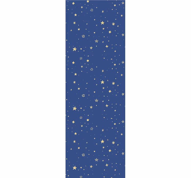 Stjerneklar nat inspiration stjerne tapet - TenStickers