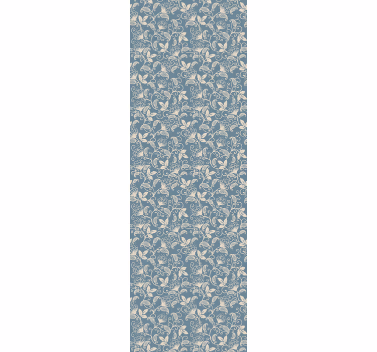 Blomstret vintage mønster blomstret tapet - TenStickers
