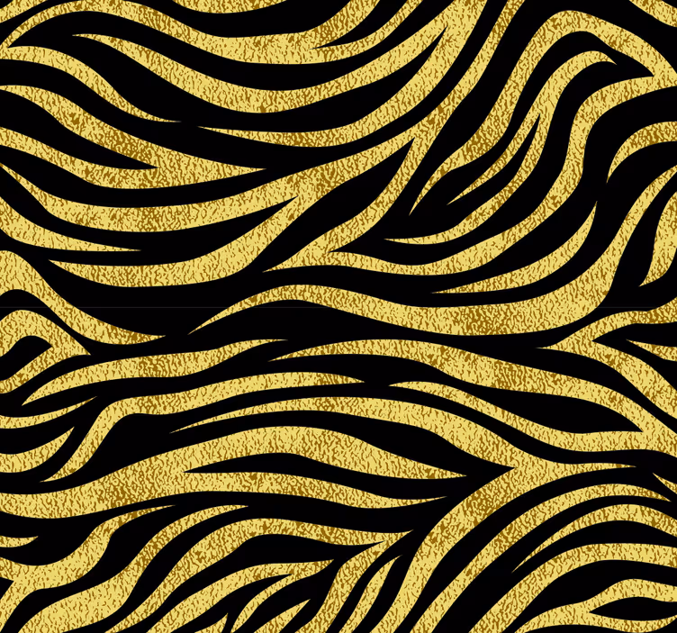 Abstrakte zebramønstre abstrakt tapet - TenStickers