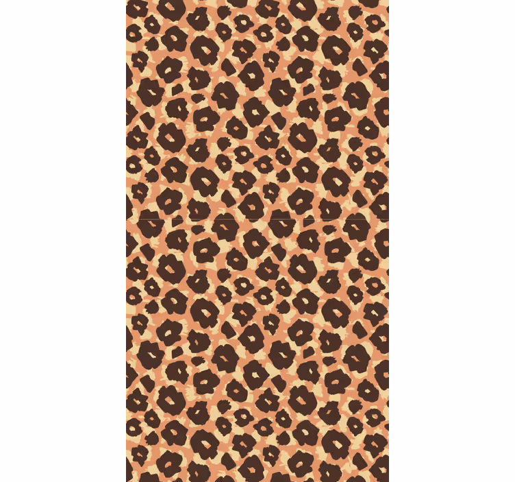 Leopard plettet mønster leopard tapet - TenStickers