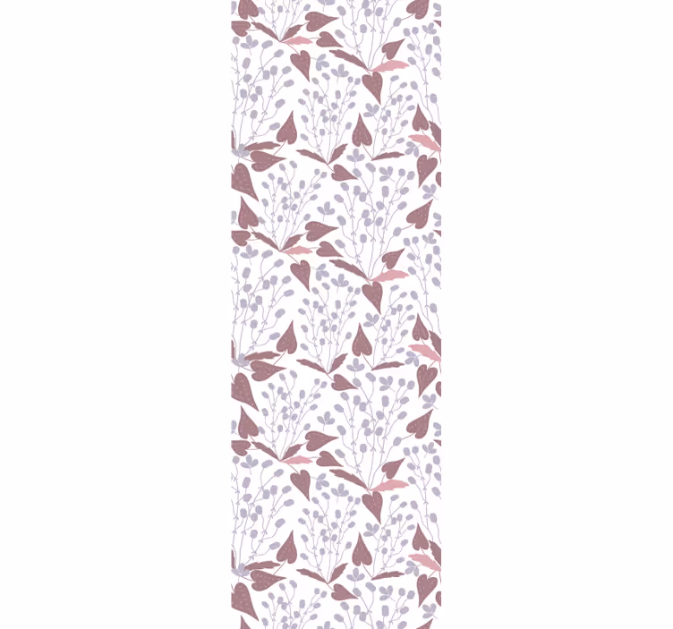 Pastel blomster mønster blomst tapet - TenStickers