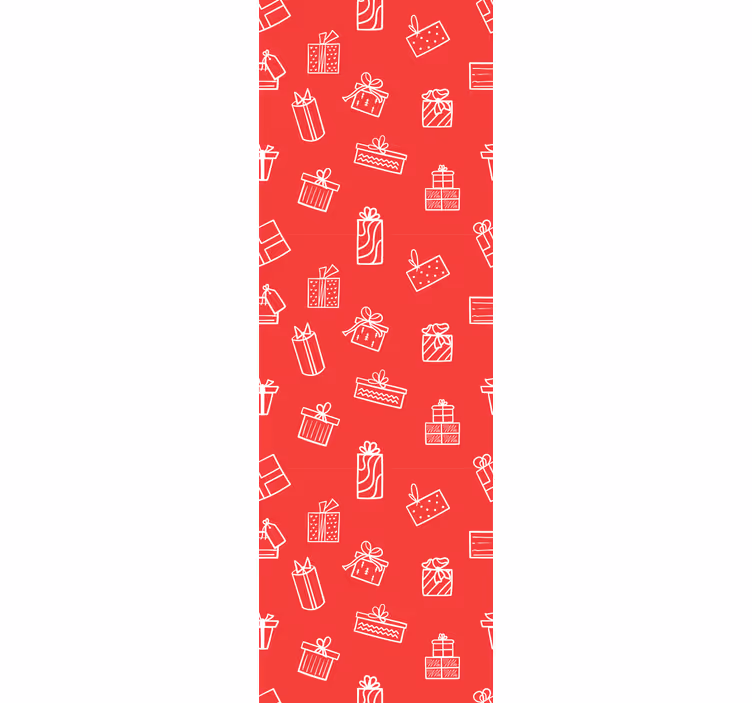 Gave mønster motiv juletapet - TenStickers