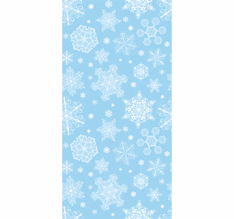 Snefnug elegance juletapet - TenStickers