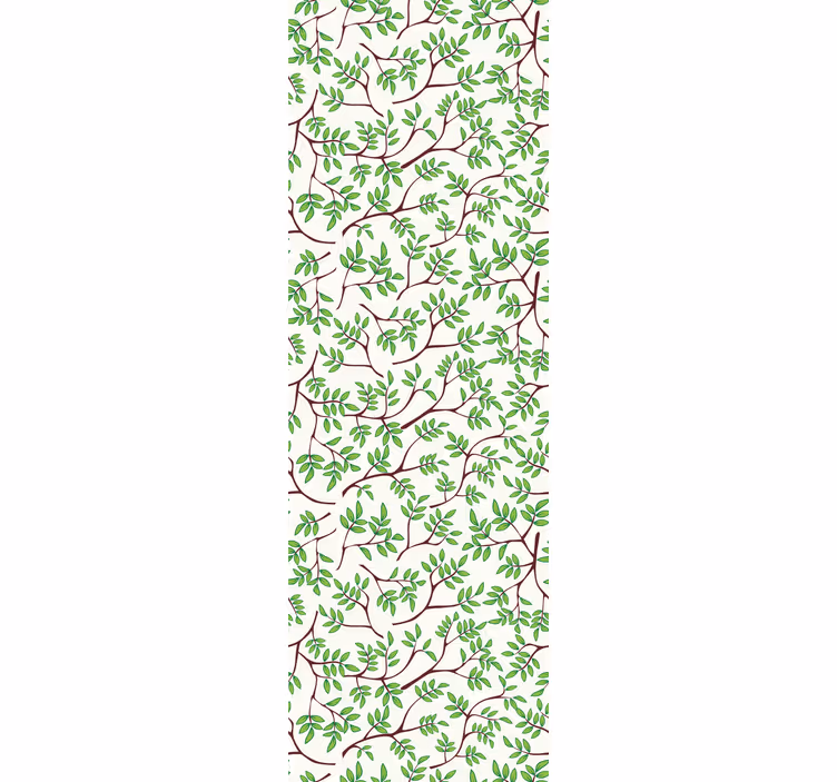 Botaniske grene tapet blade - TenStickers