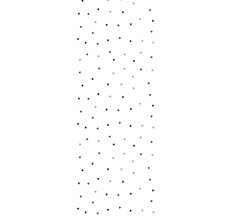 Spredte trekanter geometrisk tapet - TenStickers