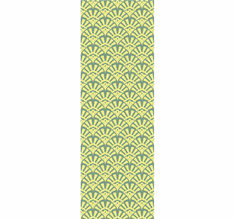 Ornamental geometri dekorativt tapet - TenStickers