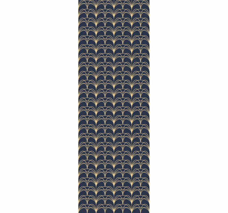 Art deco buer geometrisk tapet - TenStickers