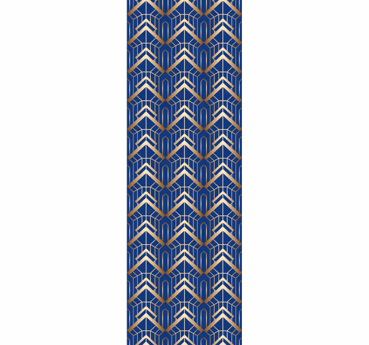Geometrisk pilespids geometrisk tapet - TenStickers