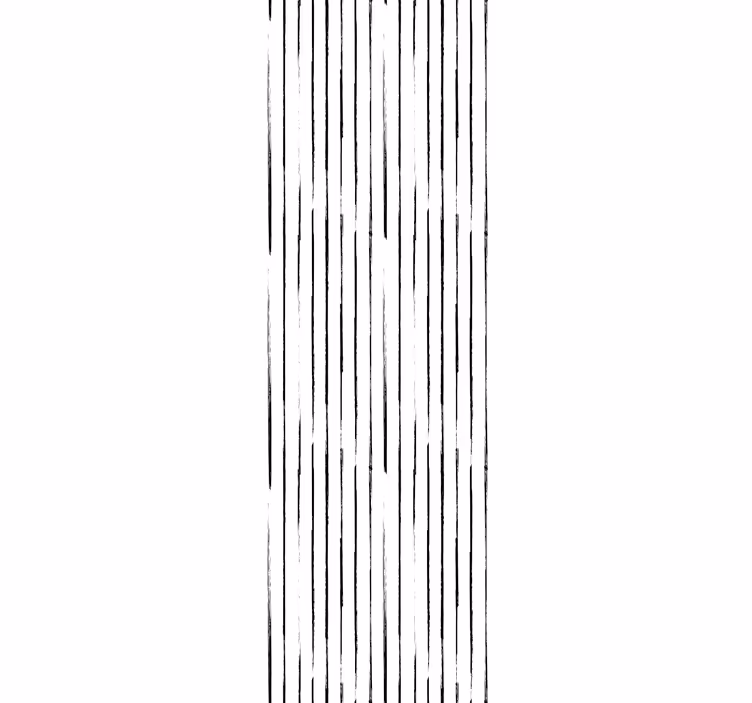 Minimalistisk stribet design Vertikal tapet - TenStickers