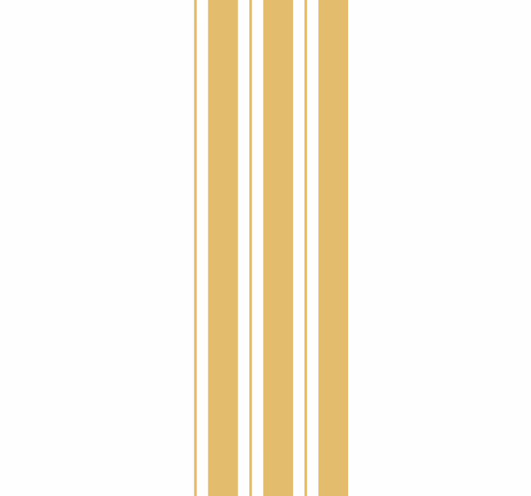 Elegant stribet indretning Horisontal tapet - TenStickers