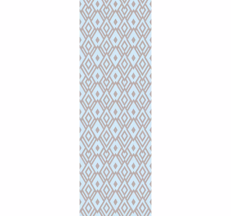 Geometrisk diamant motiv geometrisk tapet - TenStickers