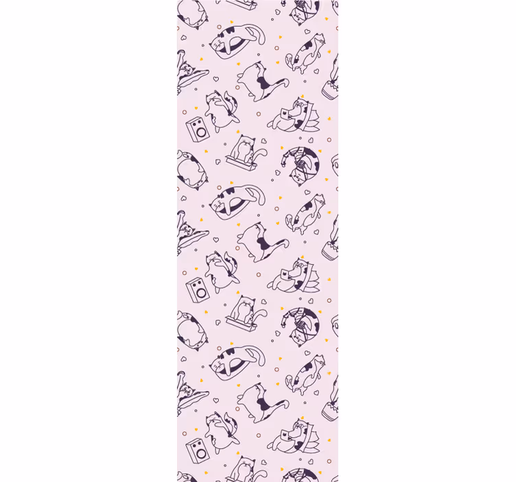 Legende stregkunst baby tapet - TenStickers