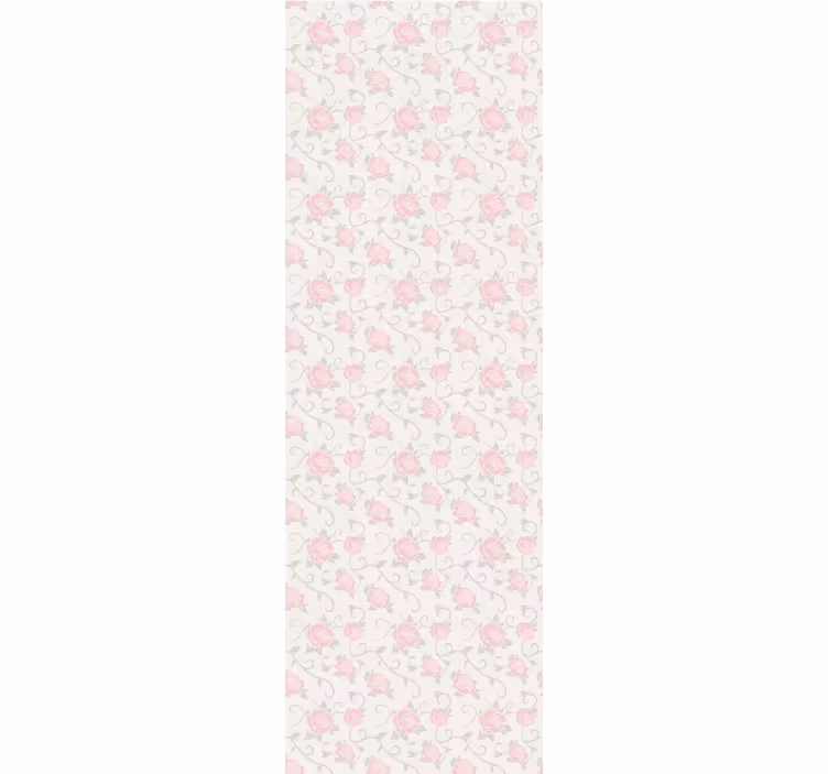 Dekorative blomster blomstret tapet - TenStickers