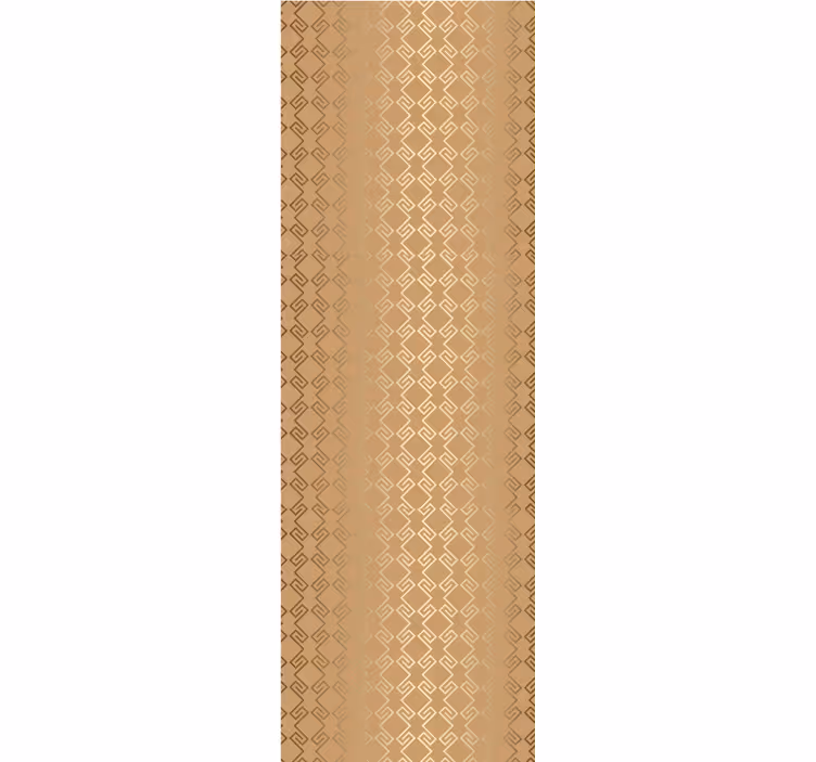 Elegante geometriske former dekorativt tapet - TenStickers