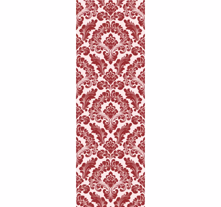 Elegante blomsterelementer barok tapet - TenStickers