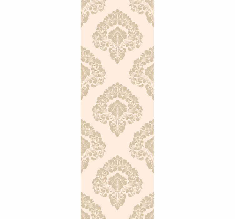 Elegant ornament mønster barok tapet - TenStickers