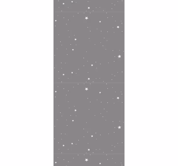 Himmelsk aftenhimmel stjerne tapet - TenStickers