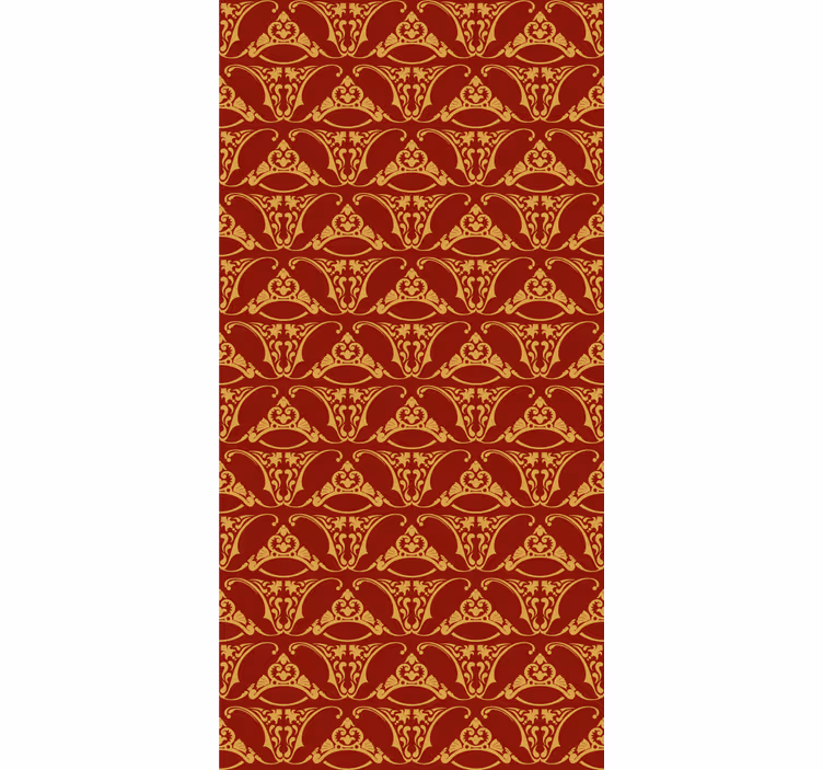 Elegante vintage mønstre barok tapet - TenStickers