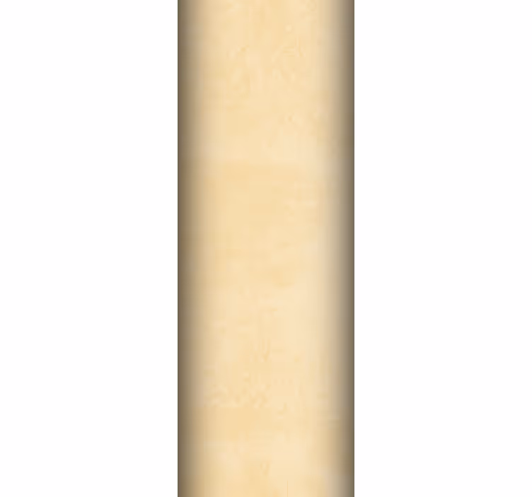 Imiteret beige velour indretning lodret tapet - TenStickers