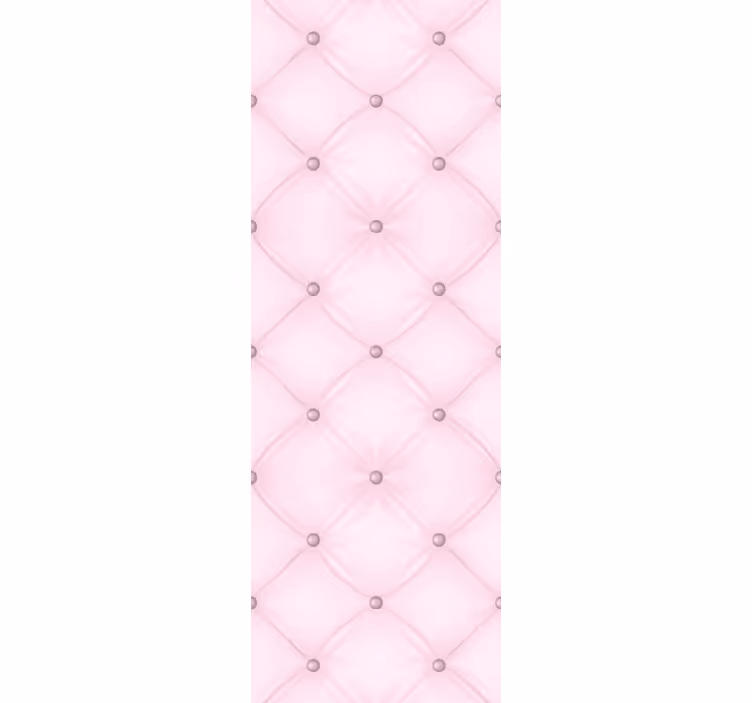 Efterligning af pink velour diamant tapet - TenStickers